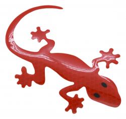 Compass Dekor samolepící GECKO červený