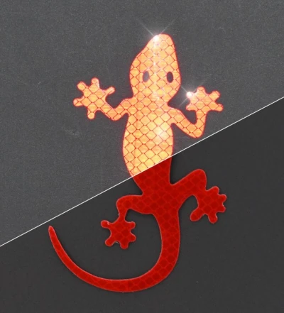 Compass Dekor samolepící GECKO červený