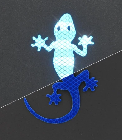 Compass Dekor samolepící GECKO modrý
