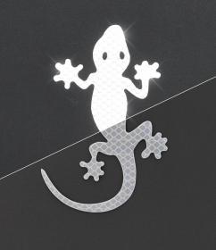Compass Dekor samolepící GECKO stříbrný