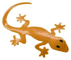 Compass Dekor samolepící GECKO žlutý