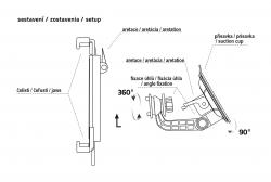 Compass Držák tabletu na přísavku