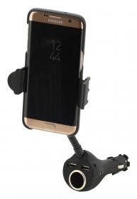 Compass Držák telefonu do zásuvky SPRING 20cm 2xUSB