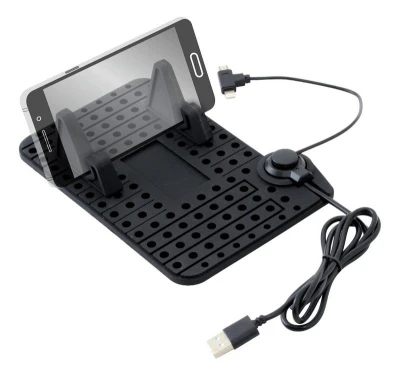Compass Držák telefonu s podložkou a kabelem micro USB Compass Držák telefonu s podložkou a kabelem micro USB