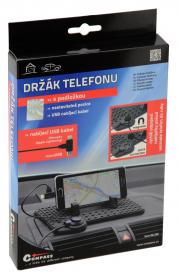 Compass Držák telefonu s podložkou a kabelem micro USB