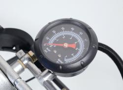 Compass Hustilka nožní s manometrem dvoupístová TÜV/GS 2x120mm