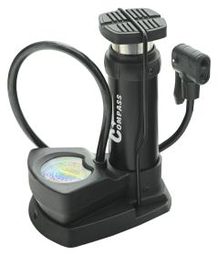 Compass Hustilka nožní VERTI s manometrem Compass Hustilka nožní VERTI s manometrem