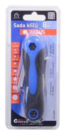 Compass IMBUS sada 8ks 1,5-8mm