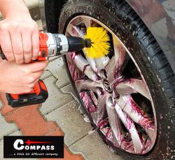 Compass Kartáče sada 4ks 1/4[34] nástavec