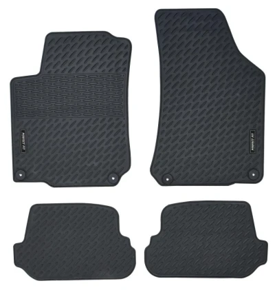 Compass Koberce gumové PERFECT FIT P1 s fixací sada 4ks