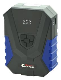 Compass Kompresor 12/230V SPACE digitální se světlem + SOS Compass Kompresor 12/230V SPACE digitální se světlem + SOS