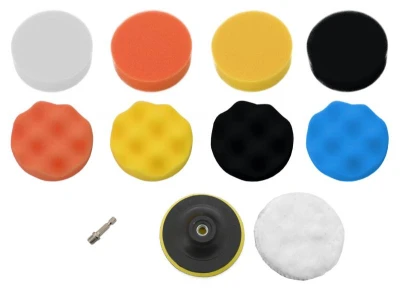 Compass Leštiace kotúče sada 10ks s unášačom 10cm