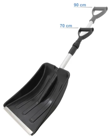 Compass Lopata na sníh teleskopická BLACK