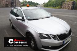 Compass Maják 40LED 12V oranžový