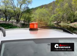 Compass Maják 40LED 12V oranžový