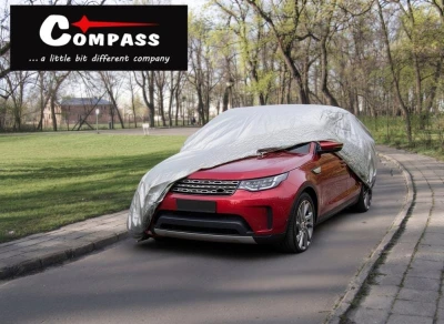 Compass Ochranná plachta FULL MID SUV 480x195x155cm SILVER RAIN