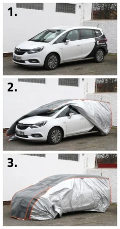 Compass Ochranná plachta proti krupobitiu CITY SUV 460x185x145cm