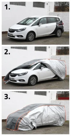 Compass Ochranná plachta proti kroupám MID SUV 480x195x155cm