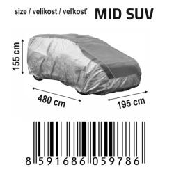 Compass Ochranná plachta proti kroupám MID SUV 480x195x155cm