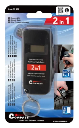 Compass Pneuměřič DIGITAL 2in1