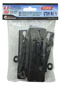 Compass Podložka pod SPZ bezrámečková - černá