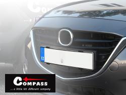 Compass Podložka pod SPZ bezrámečková - transparentní