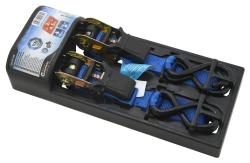 Compass Popruh s ráčnou a háky 2ks 250daN 25mm x 4,50m TÜV