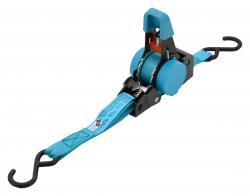 Compass Popruh s ráčnou a háky samonavíjecí 100daN 2m TÜV BLUE WAY