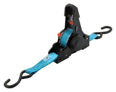 Compass Popruh s ráčnou a háky samonavíjecí 320daN 3,5m TÜV BLUE WAY