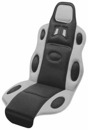 Compass Potah sedadla RACE černo-šedý Compass Potah sedadla RACE černo-šedý