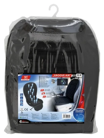 Compass Potah sedadla s ventilací 12V GROOVE AIR (VÝPRODEJ)