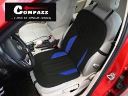 Compass Potah sedadla STRIPE modrý