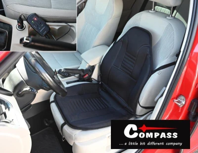 Compass Potah sedadla vyhřívaný s masáží 12V TWIN