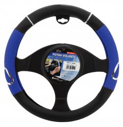 Compass Potah volantu RALLY modrý