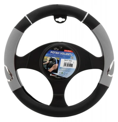 Compass Potah volantu RALLY šedý Compass Potah volantu RALLY šedý