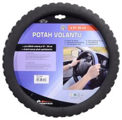Compass Potah volantu SOFT šedý