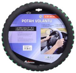 Compass Potah volantu SOFT zelený Compass Potah volantu SOFT zelený