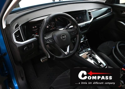 Compass Potah volantu TEAR šedý