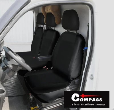 Compass Potahy sedadel sada 1+2 VAN černé