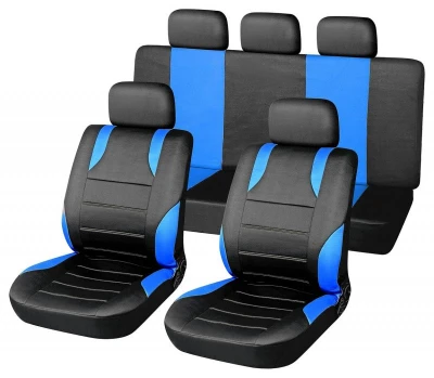 Compass Potahy sedadel sada 9ks SPORT modré AIRBAG Compass Potahy sedadel sada 9ks SPORT modré AIRBAG