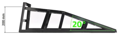 Compass Rampa nájezdová 1000kg 830x270x310mm TÜV/GS