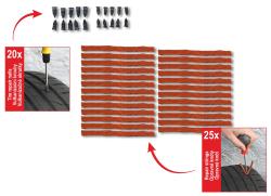 Compass Sada na opravu defektu pneumatiky 53 dílů