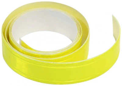 Compass Samolepící páska reflexní 2cm x 90cm žlutá Compass Samolepící páska reflexní 2cm x 90cm žlutá