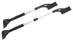 Compass Škrabka s košťátkem BLACK teleskopická 77 - 100cm