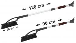 Compass Škrabka s košťátkem SNOW MAX teleskop 90-120cm