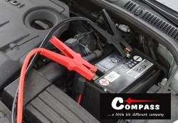 Compass Startovací kabely 25 délka 3,5m TÜV/GS DIN72553