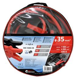 Compass Startovací kabely 35 délka 4,5m TÜV/GS DIN72553