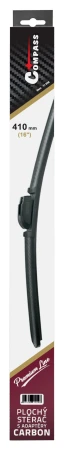 Compass Carbon Flat Multi 410mm černý stěrač s adaptéry