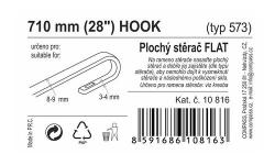 Compass Stěrač FLAT BULK (HOOK) 28[34]/710mm