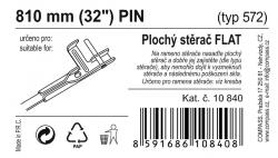 Compass Stěrač FLAT BULK (PIN) 32[34]/810mm